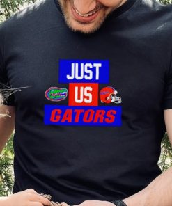 Just us Florida Gators helmet logo hoodie, sweater, longsleeve, shirt v-neck, t-shirt