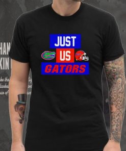 Just us Florida Gators helmet logo hoodie, sweater, longsleeve, shirt v-neck, t-shirt