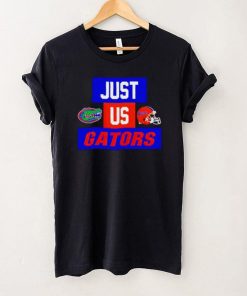 Just us Florida Gators helmet logo hoodie, sweater, longsleeve, shirt v-neck, t-shirt