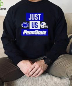 Just us Penn State Nittany Lions helmet logo shirt