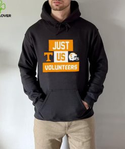 Just us Tennessee Volunteers helmet logo shirt