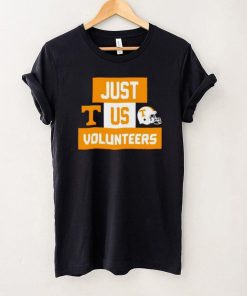 Just us Tennessee Volunteers helmet logo shirt 2 Just us Tennessee Volunteers helmet logo shirt