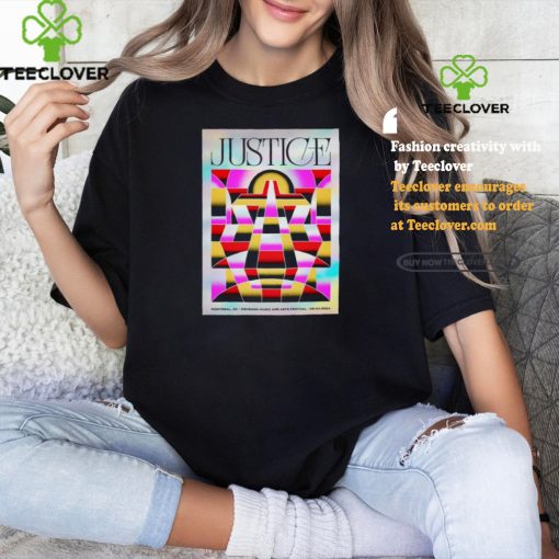 Justice Aug 4 2024 Parc Jean Drapeau in Montréal QC Poster Shirt