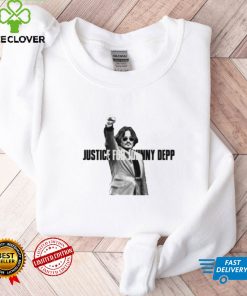 Justice For Johnny Depp Black And White T Shirt 2 Justice For Johnny Depp Black And White T Shirt