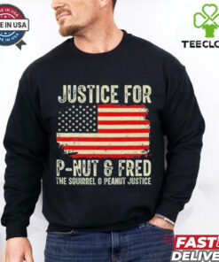 Justice For P Nut And Fred The Squirrel And Peanut Justice T Shirt
