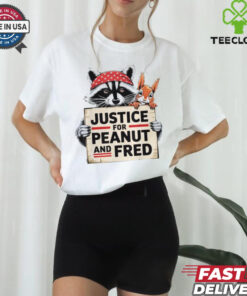 Justice For Peanut The Squirrel And Fred the Raccon T Shirt 1 Justice For Peanut The Squirrel And Fred the Raccon T Shirt