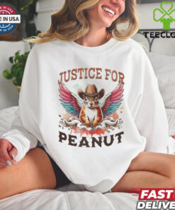 Justice For Peanut The Squirrel Peanut Squirrel Eagle Shirt