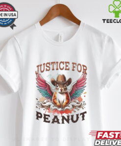 Justice For Peanut The Squirrel Peanut Squirrel Eagle Shirt