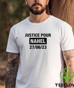 Justice pour nahel 27 06 23 text 2023 shirt