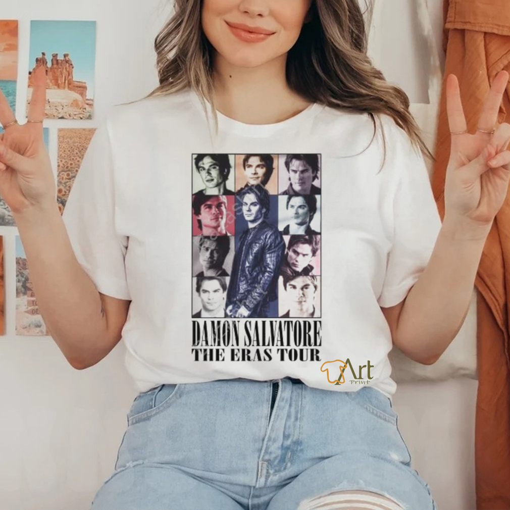 Justin Art Damon Salvatore The Eras Tour Long Sleeve shirt Justin Art Damon Salvatore The Eras Tour Long Sleeve shirt