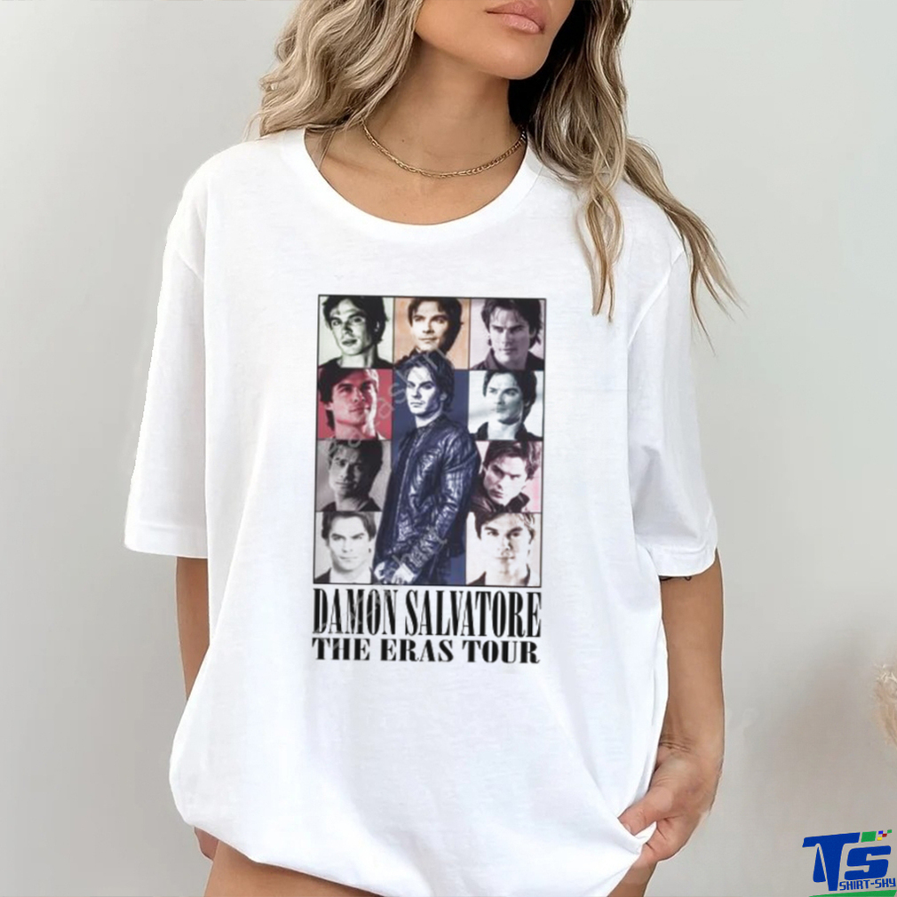 Justin Art Damon Salvatore The Eras Tour Long Sleeve shirt Justin Art Damon Salvatore The Eras Tour Long Sleeve shirt