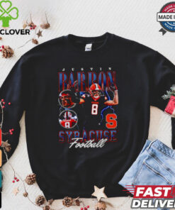 Justin Barron Syracuse Football Orange #8 Shirt