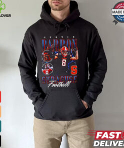 Justin Barron Syracuse Football Orange #8 Shirt