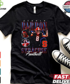 Justin Barron Syracuse Football Orange #8 Shirt