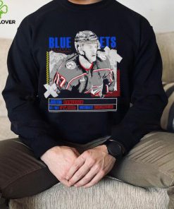 Justin Danforth Columbus Blue Jackets ice hockey player information paper hoodie, sweater, longsleeve, shirt v-neck, t-shirt