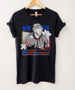 Justin Danforth Columbus Blue Jackets ice hockey player information paper hoodie, sweater, longsleeve, shirt v-neck, t-shirt