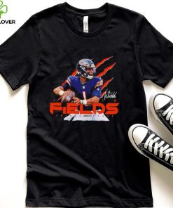 Justin Fields Chicago Bears signature 2022 shirt