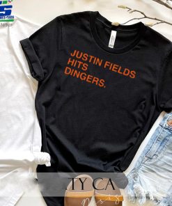 Justin Fields Hits Dingers Shirt Obvious Shirts