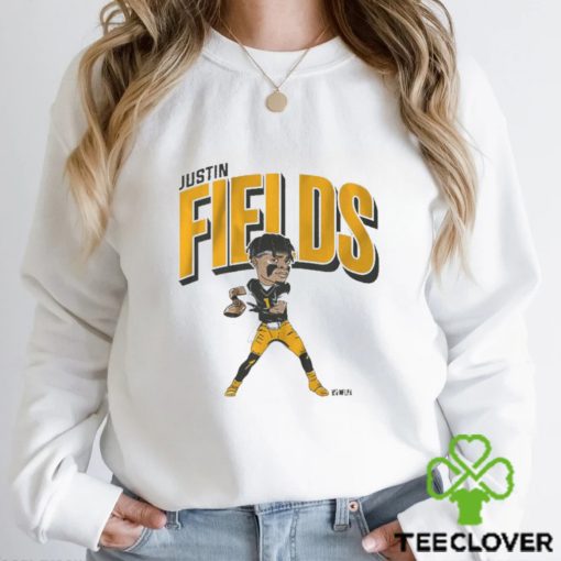 Justin Fields Pittsburgh Caricature Shirt