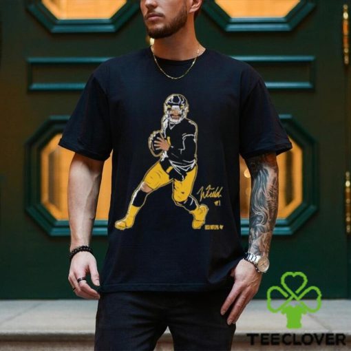 Justin Fields Pittsburgh Superstar Pose Signature Shirt