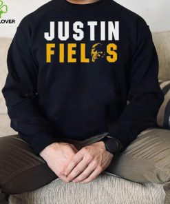 Justin Fields face Pittsburgh Steelers NFL shirt