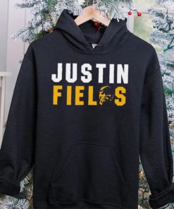 Justin Fields face Pittsburgh Steelers NFL hoodie, sweater, longsleeve, shirt v-neck, t-shirt