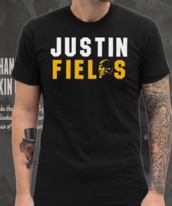 Justin Fields face Pittsburgh Steelers NFL hoodie, sweater, longsleeve, shirt v-neck, t-shirt