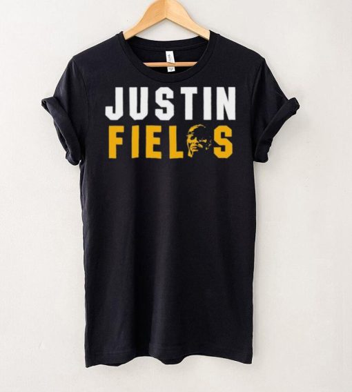 Justin Fields face Pittsburgh Steelers NFL hoodie, sweater, longsleeve, shirt v-neck, t-shirt