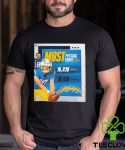 Justin Herbert Is The Most Passing Yards Through 4 Seasons In NFL History Unisex T Shirt