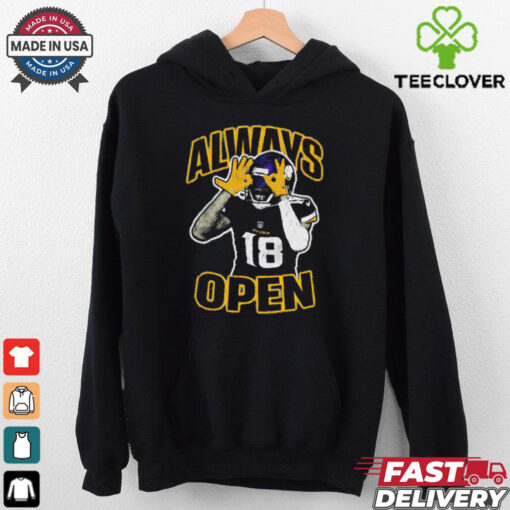 Justin Jefferson Always Open Bootleg Vintage shirt