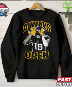 Justin Jefferson Always Open Bootleg Vintage shirt