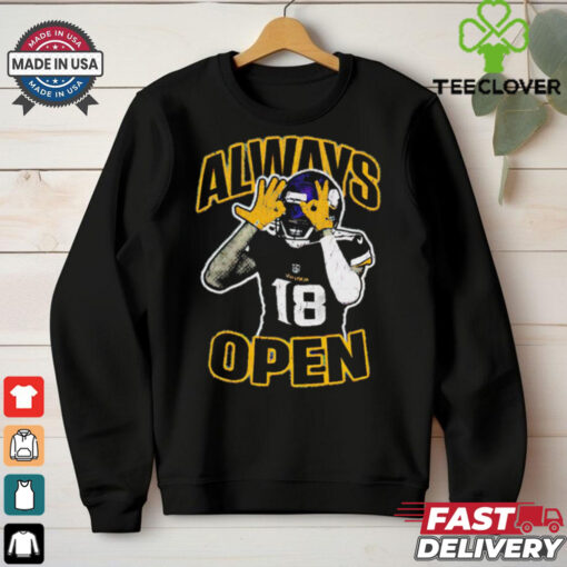 Justin Jefferson Always Open Bootleg Vintage shirt