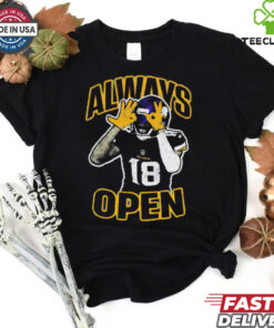Justin Jefferson Always Open Bootleg Vintage shirt