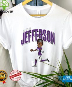 Justin Jefferson Caricature T Shirt