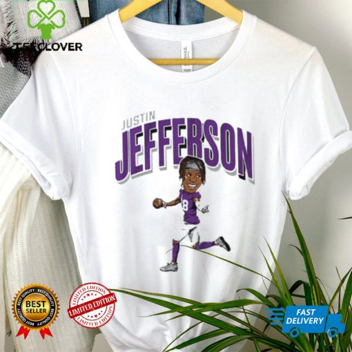 Justin Jefferson Caricature T Shirt