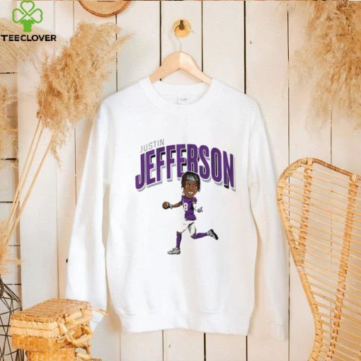 Justin Jefferson Caricature T Shirt