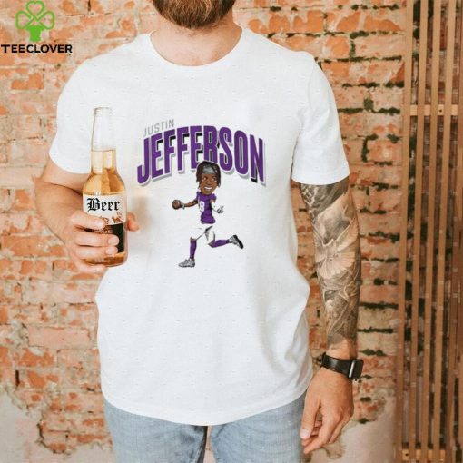 Justin Jefferson Caricature T Shirt