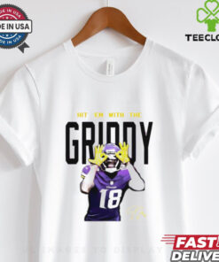 Justin Jefferson Hit Em With The Griddy signature shirt