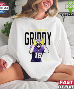 Justin Jefferson Hit Em With The Griddy signature shirt