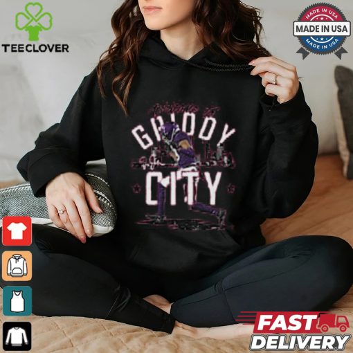 Justin Jefferson Minnesota Griddy City Kids T Shirt