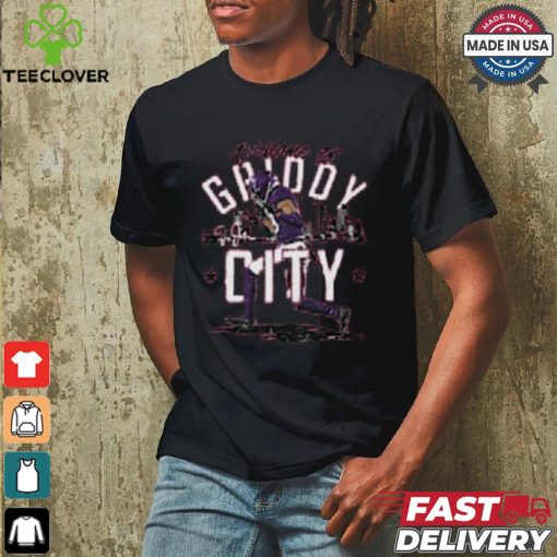 Justin Jefferson Minnesota Griddy City Kids T Shirt