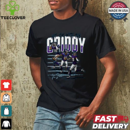 Justin Jefferson Minnesota Griddy Dance Kids T Shirt