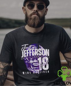 Justin Jefferson Minnesota Half face football shirt 3 Justin Jefferson Minnesota Half face football shirt