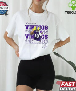 Justin Jefferson Minnesota Vikings Football Game Day signature  2D shirt