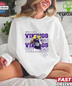 Justin Jefferson Minnesota Vikings Football Game Day signature 2D shirt