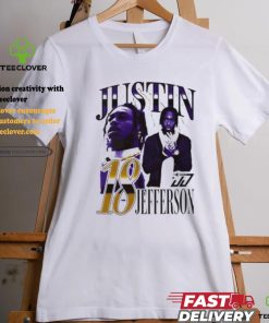 Justin Jefferson Minnesota Vikings lightning 2024 shirt
