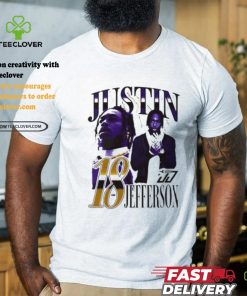 Justin Jefferson Minnesota Vikings lightning 2024 shirt 3 Justin Jefferson Minnesota Vikings lightning 2024 shirt