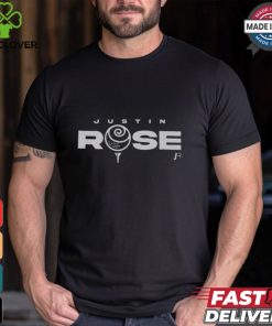 Justin Rose Font Horizontal Shirt