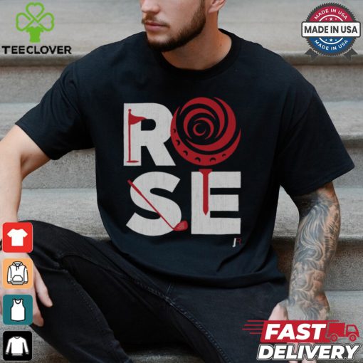 Justin Rose Font Stacked Shirt