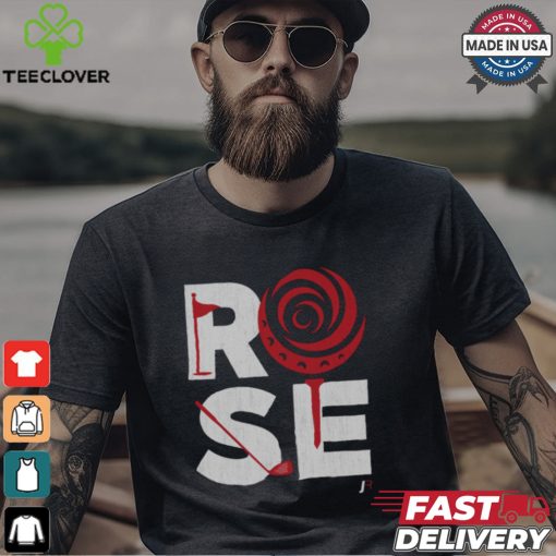 Justin Rose Font Stacked Shirt